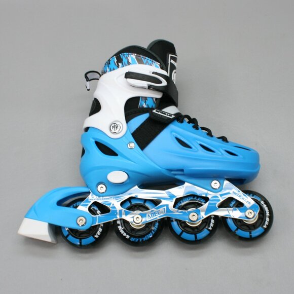 Metroller Kid's 11-12-1 Adjustable Light Up Wheels Illuminated Inline Skates - Picture 4 of 9